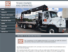 Tablet Screenshot of iscbm.com